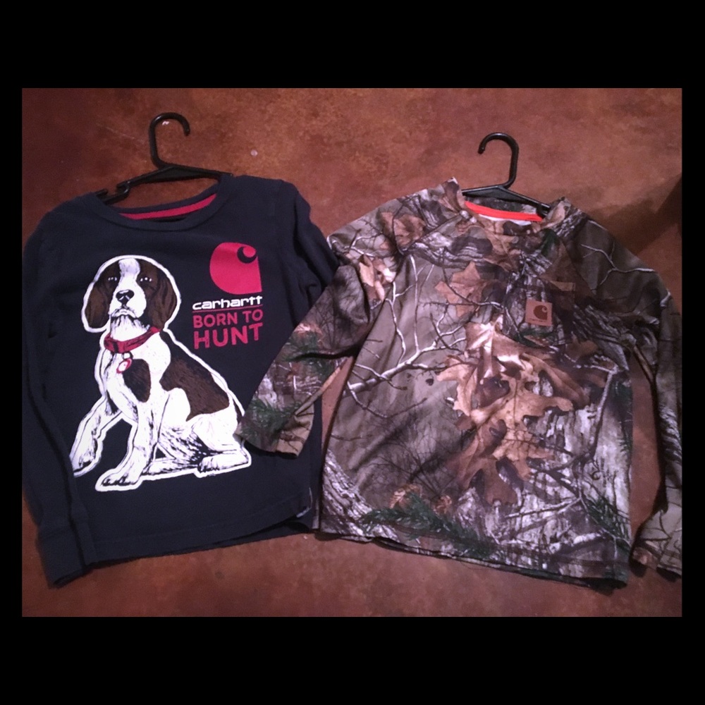 Boys Carhartt long sleeves